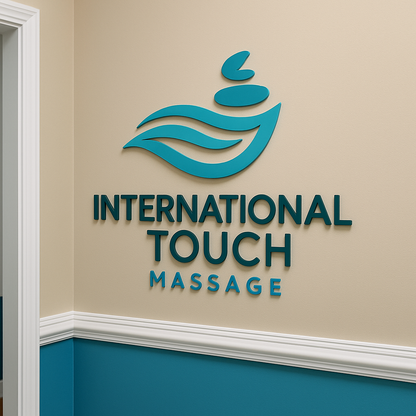 Dein 3D-Firmenschild konturgeschnitten mit deinem Logo – sofort bestellen