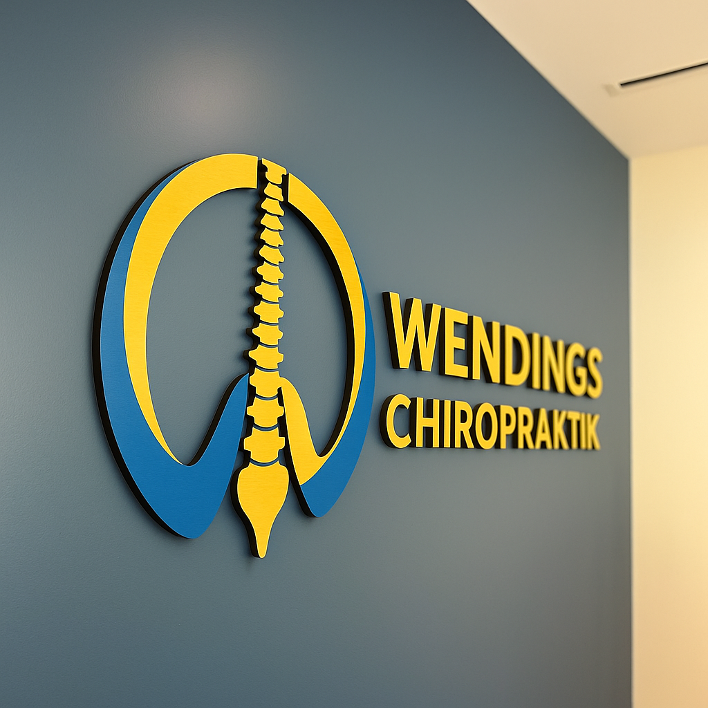 Dein 3D-Firmenschild konturgeschnitten mit deinem Logo – sofort bestellen