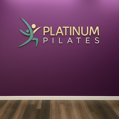 Dein 3D-Firmenschild konturgeschnitten mit deinem Logo – sofort bestellen