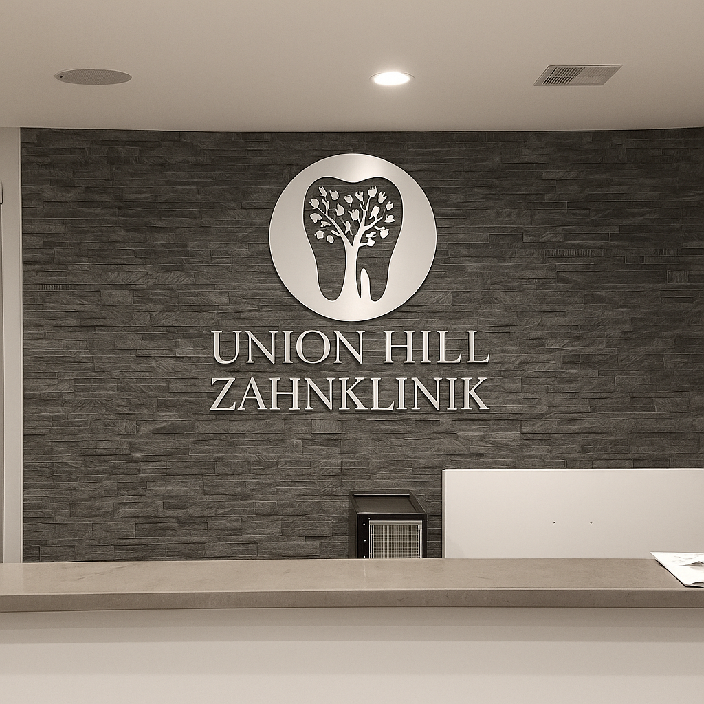 Dein 3D-Firmenschild konturgeschnitten mit deinem Logo – sofort bestellen